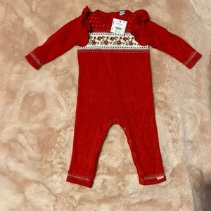 Baby girls sweater one piece